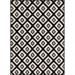 Must-valge vaip 200x280 cm Avanti - FD