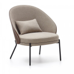 Helepruun tugitool Eamy - Kave Home