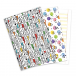 T&ouml;&ouml;vihikud 4tk komplektis, 192lk A4 formaadis - Kartos