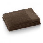 Pruun puuvill frotee r&auml;tik 50x100 cm Amari &ndash; Restilo