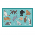 Uksematt 40x70 cm Cats - Artsy Doormats