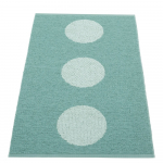 T&uuml;rkiissinine sise/v&auml;lisvaip 70x120 cm Vera Pop Jade &ndash; Pappelina