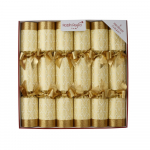 J&otilde;ulukrakkerid 6tk komplektis Gold Damask - Robin Reed