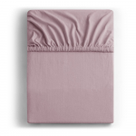 Vanaroosa trikotaažist kummiga lina 160x200 cm Amber - Restilo