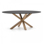 S&ouml;&ouml;gilaud klaasist pealispinnaga 100x200 cm Argo - Kave Home