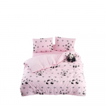 Roosa 3-osaline pikendatud voodipesukomplekt 160x220 cm Panda - Mila Home