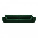 Tumeroheline sametist diivan 248 cm Vanda - Mazzini Sofas