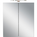 Antratsiitne seinale kinnitatav peegliga vannitoakapp 60x71 cm Arcena - Germania