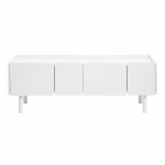 Valge TV-alus 160x55x45 cm Bera - Unique Furniture