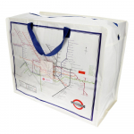 Riidekast taaskasutatud plastist 58x28x48 cm Heritage Tube Map - Rex London