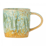 Kollane/heleroheline kivikeraamikast tass 400 ml Milani - Bloomingville