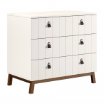 Beež laste kummut 98,5x89x57 cm Sezane - Vipack