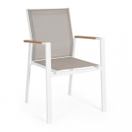 Valge metallist aiatool Heta - Bizzotto