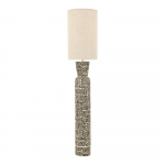 Must/kreem p&otilde;randalamp tekstiilist varjuga (k&otilde;rgus 145 cm) Nairobi - Mauro Ferretti