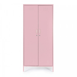 Heleroosa metallist lukustatav kapp 80x185x50 cm Cambridge - Yes Everyday