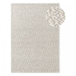 Helehall/kreem k&auml;sitsi kootud villane vaip 160x230 cm Lyon Beans - Elle Decoration