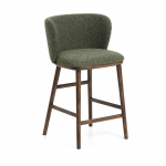 Tumeroheline polsterdatud baaritool (istme k&otilde;rgus 65 cm) Ciselia - Kave Home
