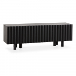 Must mangopuidust telekaalus 160x55x40 cm Tamira - MOME