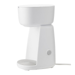 Valge plastmassist kohvimasin filtreeritud kohvi jaoks 400 ml Foodie - RIG-TIG
