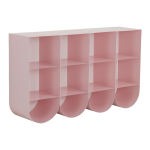 Roosa terasest rippuv kingariiul 120x70x30 cm Waway - Jotex