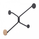 Must seinakinnitus v&auml;lisnurka Hook - Gazzda