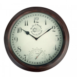 Termomeetriga v&auml;litingimustes kasutatav seinakell Aeg - Esschert Design