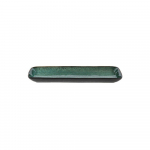 Must-roheline keraamiline serveerimistaldrik 38 x 14 cm - Bitz