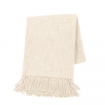 Puuvillane tekk 130 x 160 cm Slub - Tiseco Home Studio