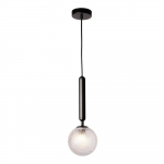 Must rippvalgusti , k&otilde;rgus 150 cm Musa - SULION