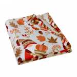 Oranž/pruun mikropl&uuml;&uuml;sist tekk 130x170 cm Woodland Gonks - Catherine Lansfield