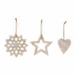 J&otilde;ulukaunistused komplektis 3 Otilde - Bloomingville