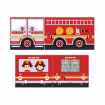 Laste voodikardinad 196,5x86,5 cm Fire Truck - Vipack