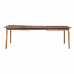 Kokkupandav p&auml;hklipuu dekooriga s&ouml;&ouml;gilaud 90x180 cm Glimps - Zuiver