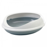 Valge-hall kasside liivakast 49x55 cm Savic Figaro - Plaček Pet Products