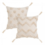 Dekoratiivpadjad 2tk komplektis 45x45 cm Natural - Casa Selecci&oacute;n