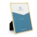Kuldne metallist seisev/seinaraam 16x21 cm Decora - Zilverstad
