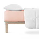 Heleroosa trikotaažist kummiga lina 120x200 cm Boxspring - Andrea Simone