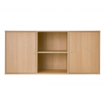 Madal rippuv kummut tammedekooriga 133x61 cm Mistral - Hammel Furniture