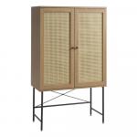 Tammespooniga riidekapp 80x135 cm Pensacola - Unique Furniture