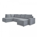 Helehall velvetist diivanvoodi Brave Dave - Miuform