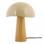 Ookerkollane lauavalgusti metallist varjuga (k&otilde;rgus 33 cm) Grato - Leitmotiv