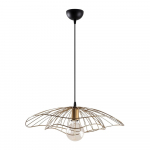 Kuldne rippvalgusti &oslash; 50 cm Tel - Opviq lights