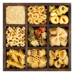 Klaasist maal 30x30 cm Pasta Box - Styler