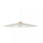 Valge dimmerdatav rippvalgusti &oslash; 80 cm Belle - Zuiver