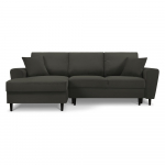 Must velvetist panipaigaga nurgadiivanvoodi (vasak nurk) Kyoto - Cosmopolitan Design