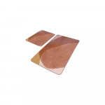 Pruunid sametist vannitoamatid 2tk komplektis 60x100 cm - Mila Home