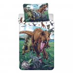 Puuvillane laste voodipesu 140x200 cm Jurassic World "Trio" - Jerry Fabrics