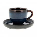 Must-sinine keraamiline espressotass 70 ml Dark Blue/Black - Bitz