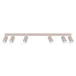 Taupepruun metallist kohtvalgusti 6,5x117 cm Gleam - Sollux