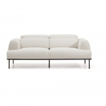 Beež &scaron;enillist diivan 214 cm Aurum - Kave Home